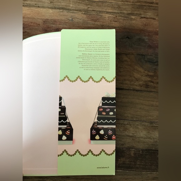 NWOT Laudree Paris Sweet Delights French and English Minvera Keepsake Book 2006 - Picture 9 of 13